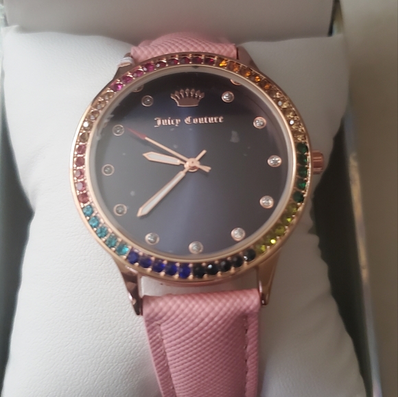 JUICY COUTURE BLACK LABEL LADIES WATCH (VERY STYLISH) - Picture 2 of 5